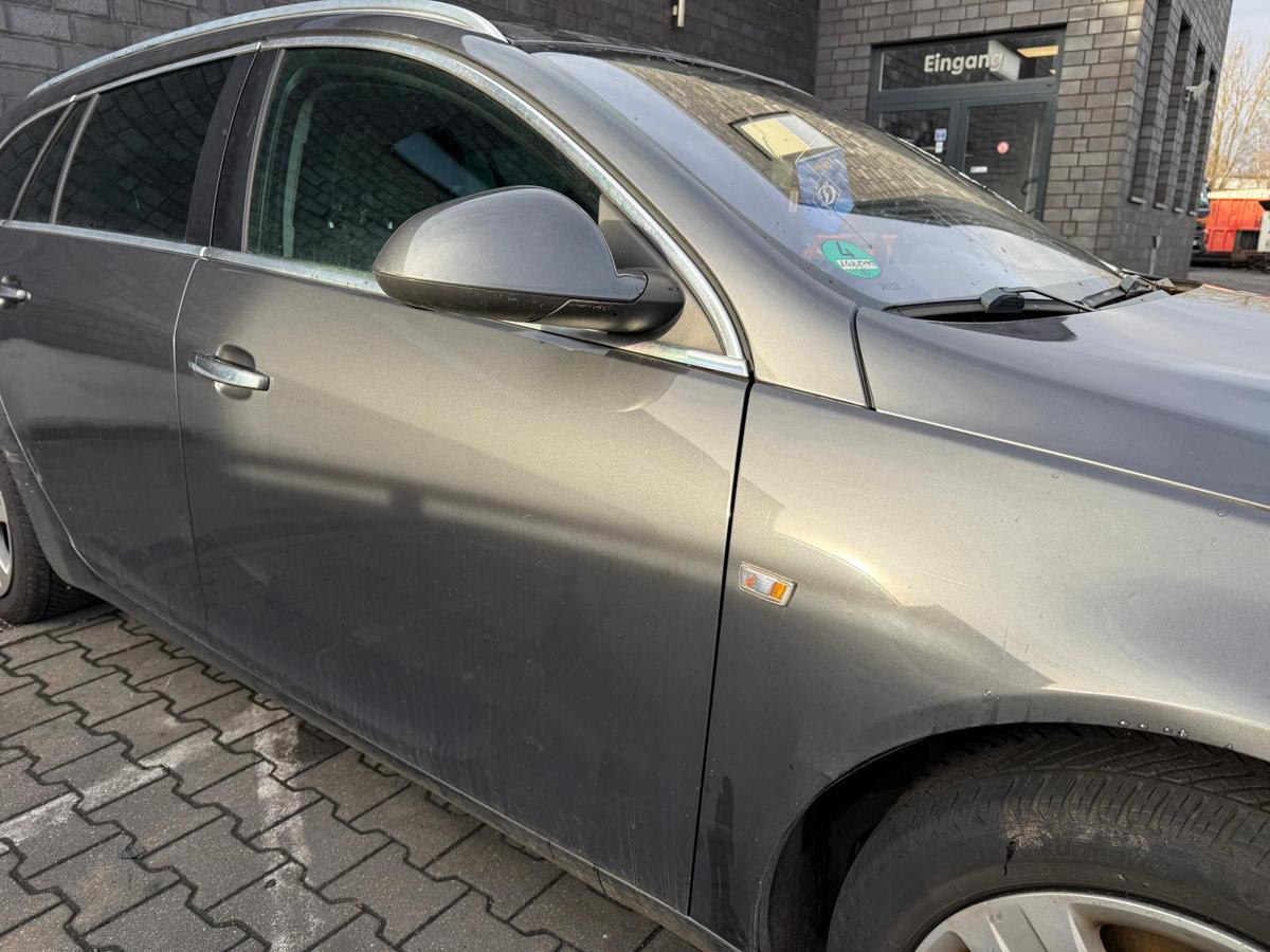 Opel Insignia A original Tür vorn rechts Z177 Karbongrau Metallic Rohbau BJ11